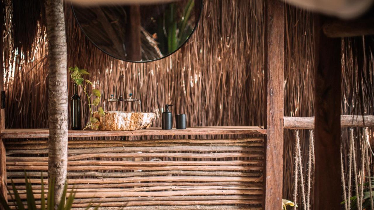 Hotel Uman Glamping & Cenote Tulum Exterior foto