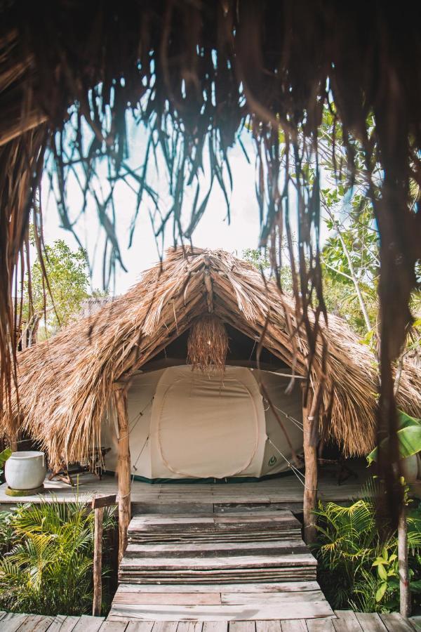 Hotel Uman Glamping & Cenote Tulum Exterior foto