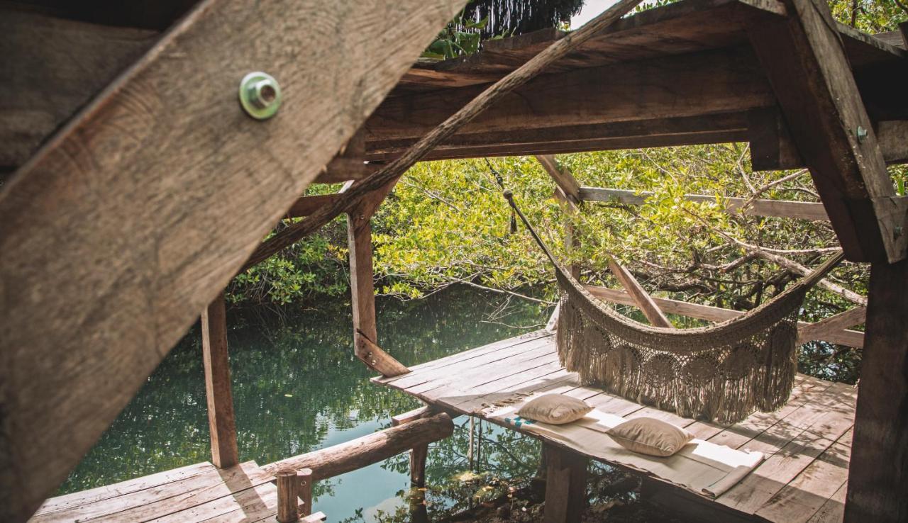 Hotel Uman Glamping & Cenote Tulum Exterior foto